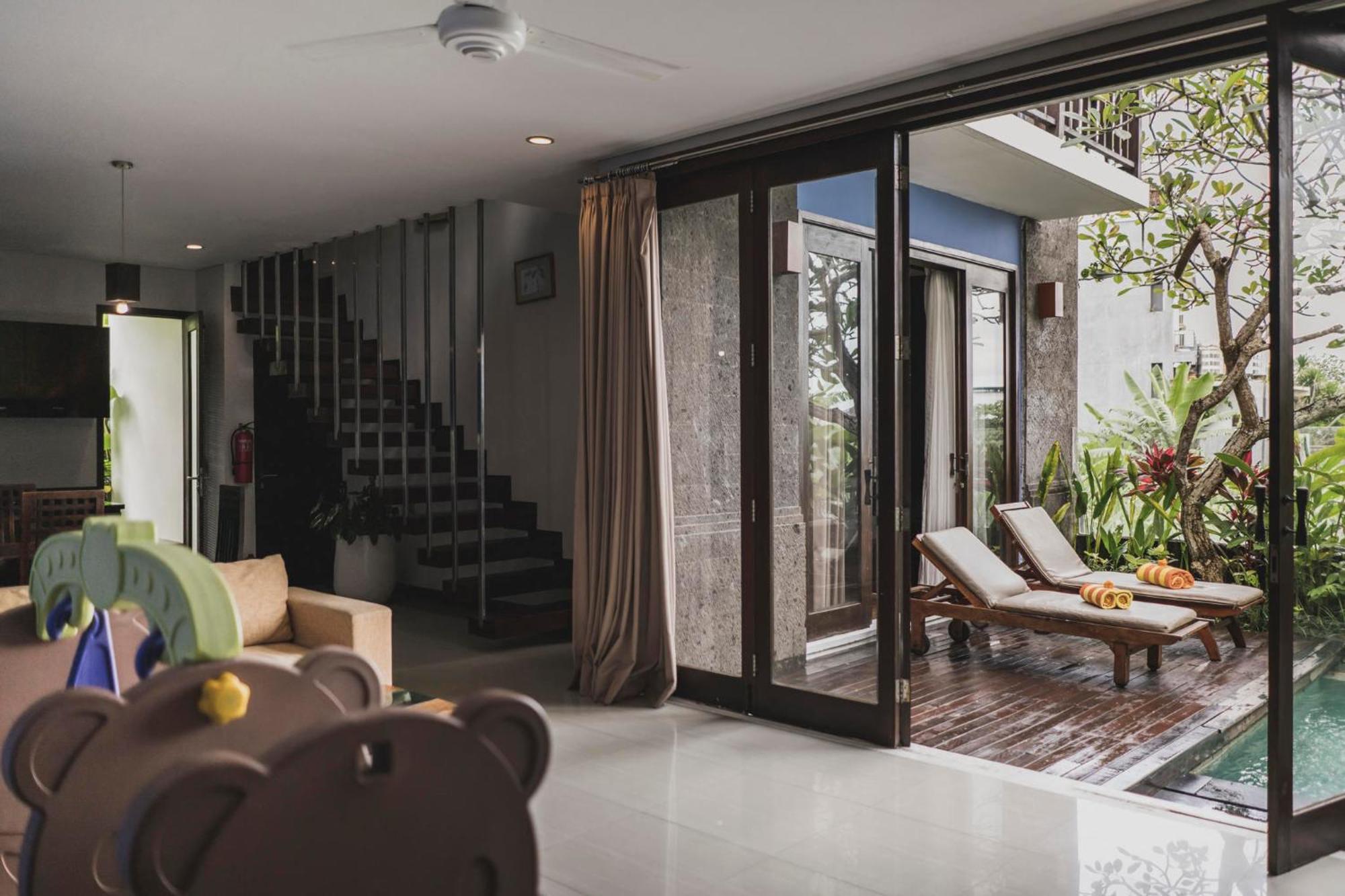Canggu Circle Villa By Ini Vie Hospitality Ngoại thất bức ảnh